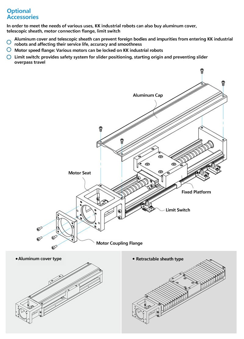  Lead Screw Linear Module Slide Table Manufacturer